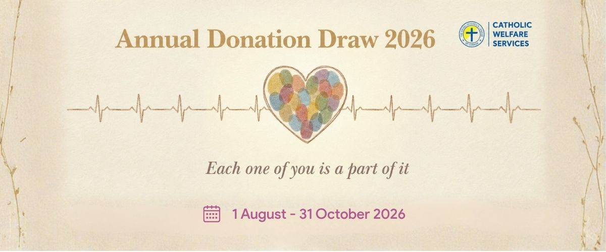CWS Annual Donation Draw 2026, from 1 August to 31 October 2026